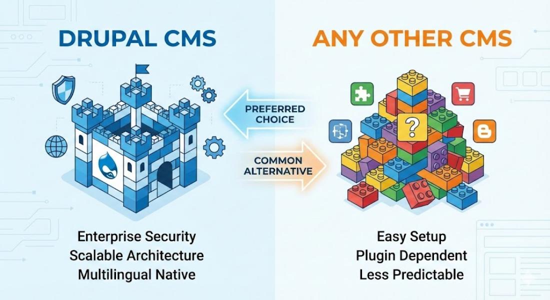 Drupal vs. WordPress, Joomla, and Proprietary Systems: Why it’s the Premier Choice for Website Design and Development in Cyprus